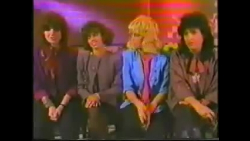Bangles Interview at The Ritz 1985 (2 of 2) raw uncut footage