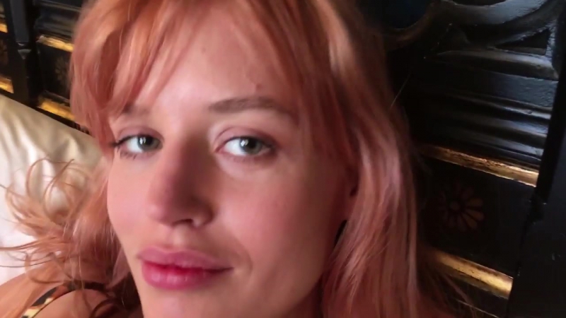 Georgia May Jagger for LOVE Advent 2 January 2017 by Liz