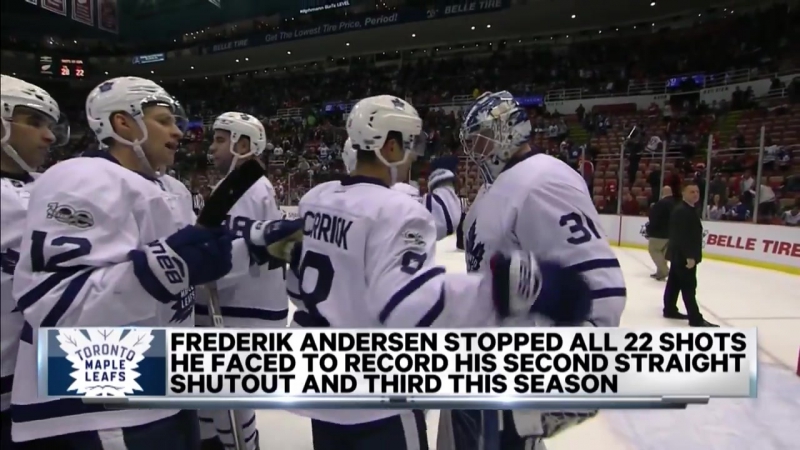 NHL Morning Catch up: Leafs dominate Detroit, January 26,