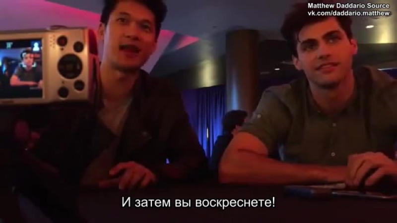 Интервью в рамках конвенции Wonder Con Rus Sub 25 марта 2016