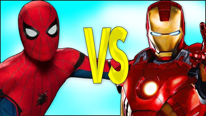 SPIDERMAN VS IRONMAN, СУПЕР РЭП БИТВА, Человек Паук мультик ПРОТИВ
