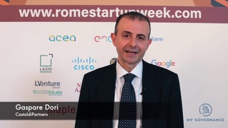 Intervista a Gaspare Dori alla Roma Start up Week, Technology meets Law Firms
