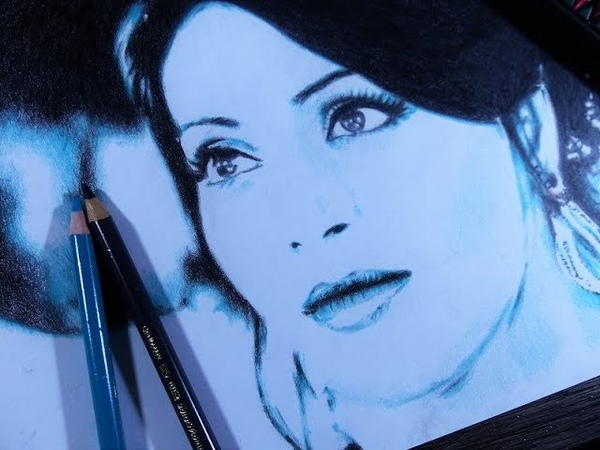 Drawing, shading Bipasha ( Bollywood