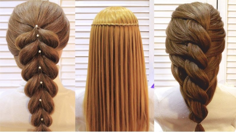 Топ 10 Простые и Удивительные Прически. Top 10 Amazing Hairstyle Tutorial
