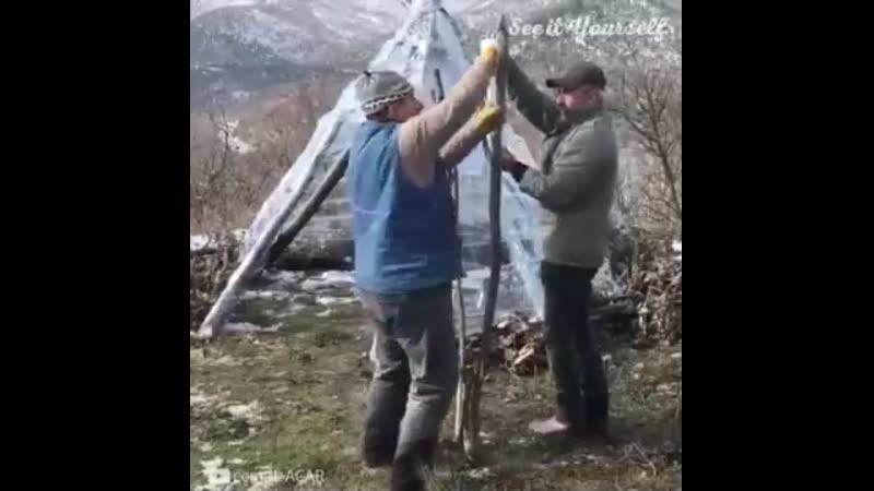 Когда нет палатки Глаза боятся руки