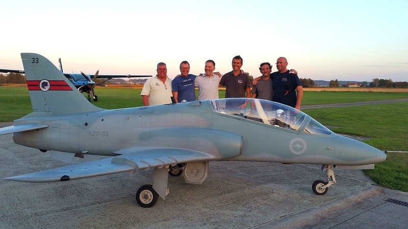 XXXL BAE HAWK 1, 2. 5 SCALE PROTOTYPE MAIDEN