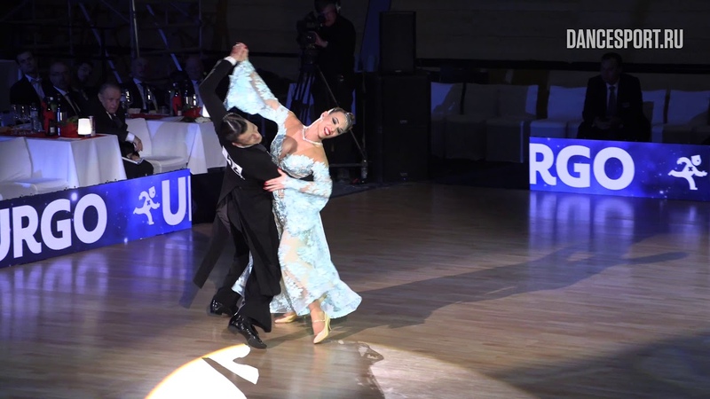 David Odstrcil Tara Bohak CZE, Slow Foxtrot, Brno Open 2019,
