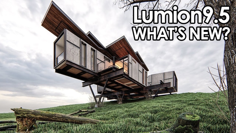 Lumion 9. 5 Released, New Features ( New Materials And