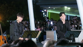 190829 보고싶다 (cover) - 고영배 X 첸(CHEN) X 조정치 @광주 유스퀘어 버스킹
