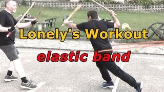Lonely's Workout - elastic band