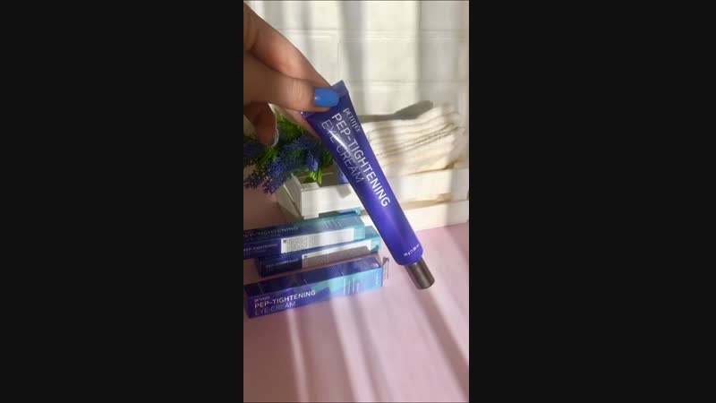 Антивозрастной лифтинг крем для век на основе пептидов