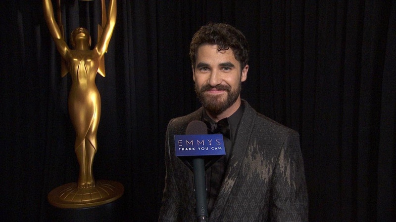 70th Emmys Thank You Cam: Darren Criss From The Assassination Of Gianni Versace:
