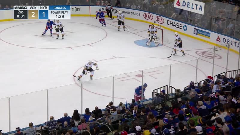 NHL Regular Season. New York Rangers Vegas Golden
