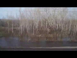 Транссибирская магистраль, участок Омск-Татарская.