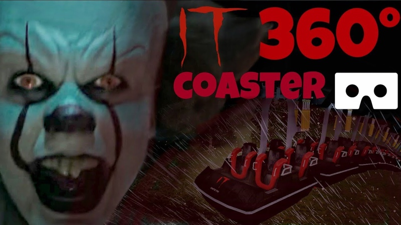 IT Chapter 2 360 VR Rollercoaster Movie themed VR POV Ride 360 도 롤러코스터 탐험