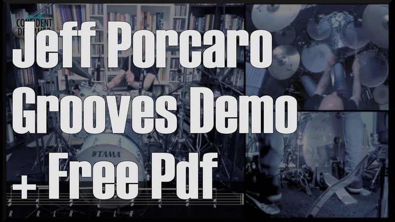 Jeff Porcaro Grooves + PDF Transcription of 40