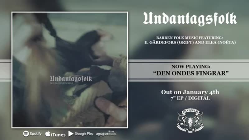 UNDANTAGSFOLK Den ondes fingrar ( Official single