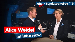 AfD-Parteitag | Alice Weidel im Interview