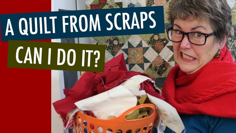 CAN I USE UP ALL MY SCRAPS EPIC AFTERQUILT