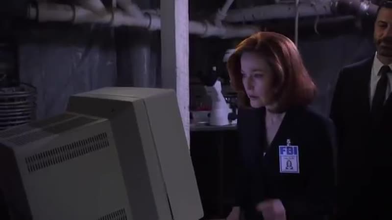 Scully and Mulder Jimmie Kimmels