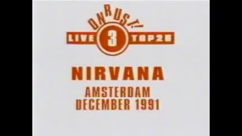 Nirvana Amsterdam Live December