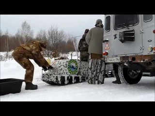 Испытания нового буксировщика Часть 2