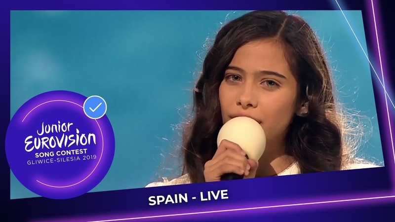 Spain Melani Garcia Marte LIVE Junior Eurovision