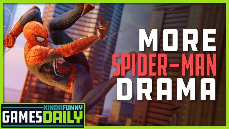 The Spider Man Drama Continues Kinda Funny Games