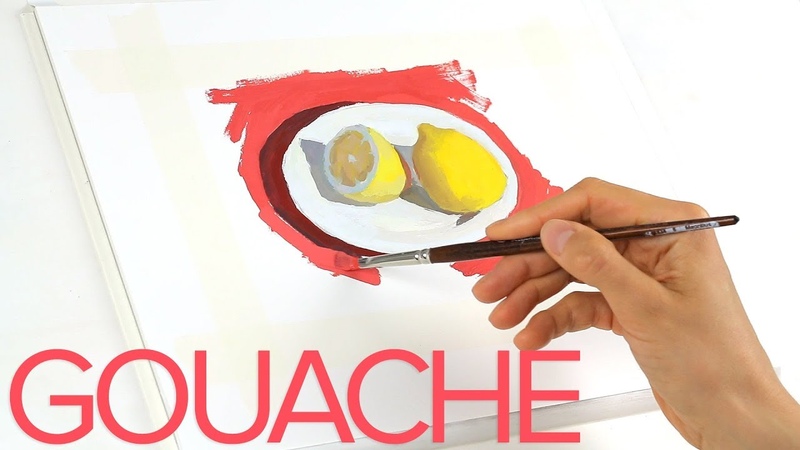 Gouache Sketchbook Painting My Favorite