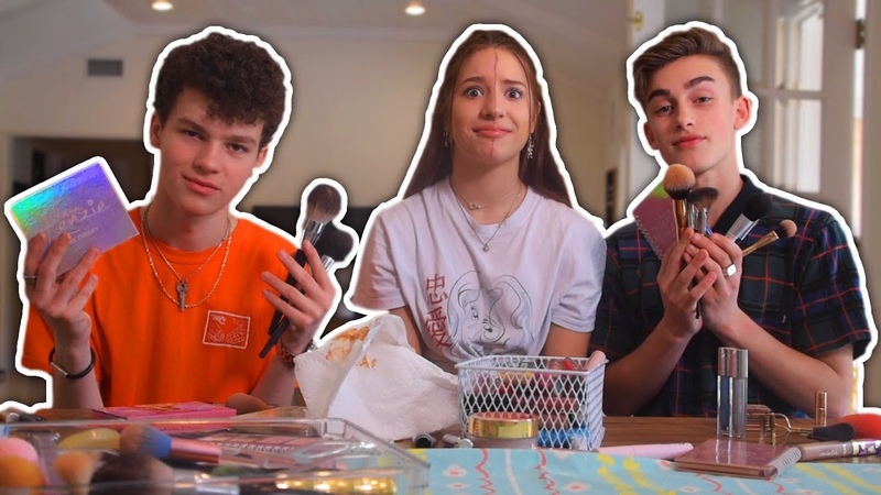 MAKEUP CHALLENGE with Johnny Orlando Hayden