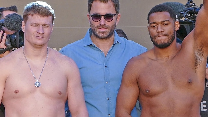 Alexander Povetkin vs. Michael Hunter WEIGH IN FINAL FACE OFF, Ruiz vs. Joshua