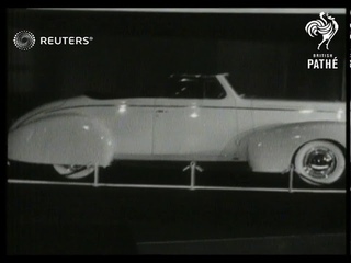 Motor Show opens (1939)