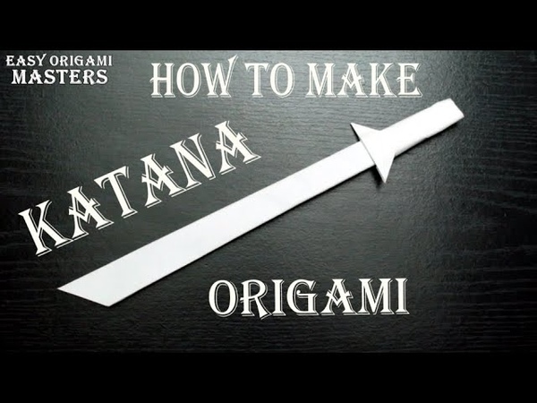 How to make a katana out of paper