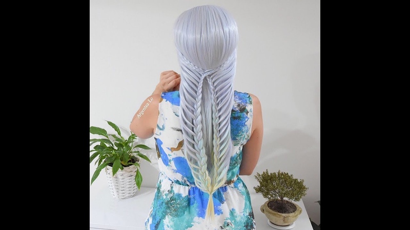 Capelli Lunghi: Doppia Treccia Francese, Argente