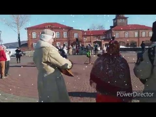 Остров Свияжск. Праздник  Масленица, проводы зимы