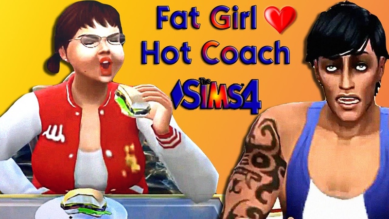 THE SIMS 4 FAT GIRL CRUSH ON HOT
