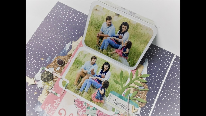 Family History, scrapbook album, Process video, by Ana