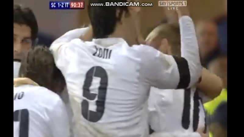 Scotland Italy Christian Panucci goal Q Euro