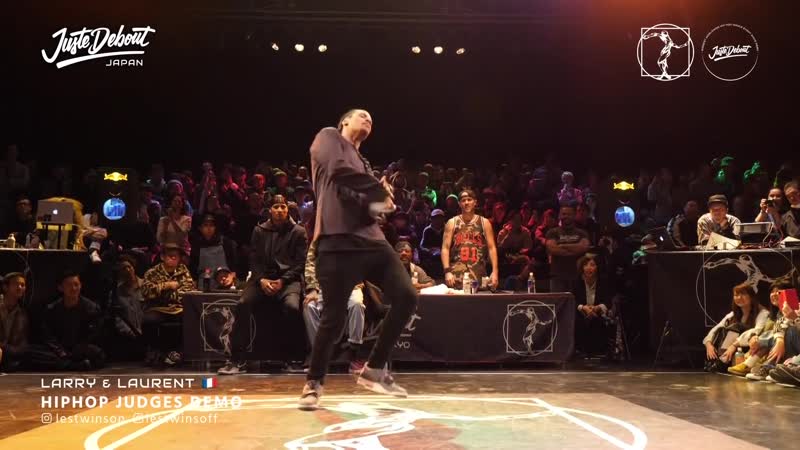 Les Twins Judge demo Juste Debout Tokyo