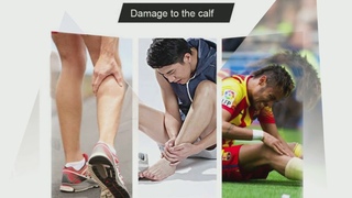 AceProSport - 1PCS Football Shin Guards Protector Soccer Honeycomb Anti-crash Leg Calf Compres