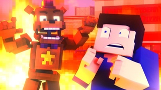 Now Hiring at Freddy's | FNAF Animated Minecraft Music Video (Song by JT Music)