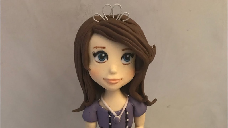 How to make fondant princess