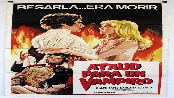ATAÚ D PARA UN VAMPIRO (1971) de Jimmy Sangster con Ralph Bates, Barbara Jefford, Michael Johnson, Suzanne