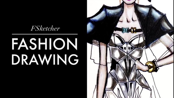 FUTURISM. Fashion Drawing