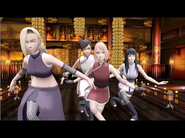 MMD NARUTO Shake It Off Sakura, Ino, Hinata,