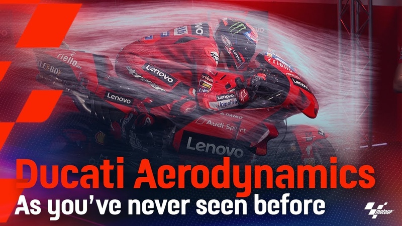 Moto GP Aerodynamics as youve never seen them