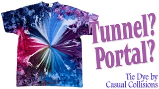 Tie Dye:  Inverted Colander Tie Dye  Ice Dye