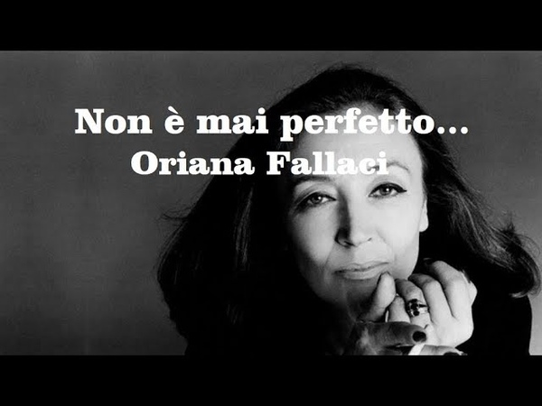 Non è mai Oriana