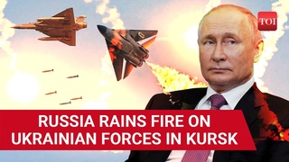 Russia Drops FAB Bombs, Explosive Drones On Ukrainian Forces In Kursk After Putin’s Ultimatum