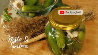 Nesvakidanje USOLJENI krastavci!SALTED, not marinated cucumbers!Огурцы бочкового посола в банке